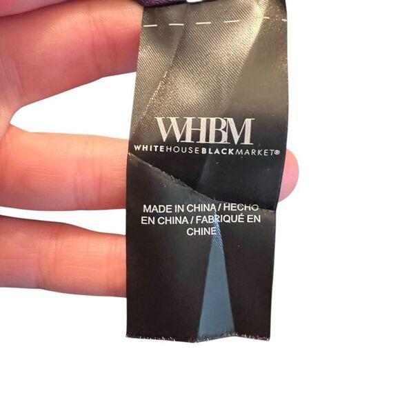 NWT! WHBM colourblock braided halter‎ dress. Size xxs - Picture 4 of 9